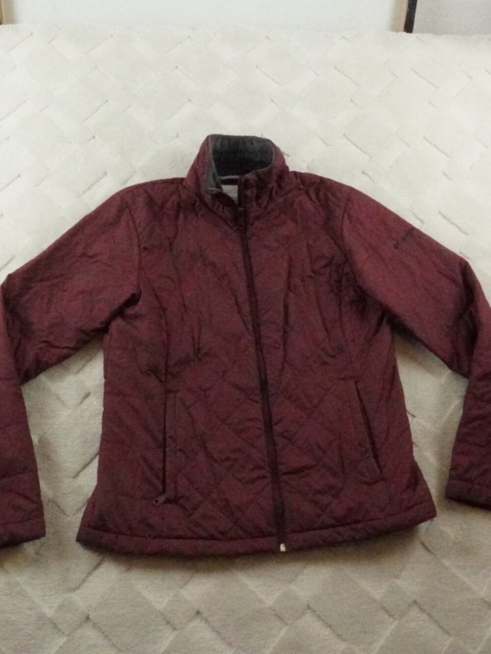 Columbia Snowmelt Valley II Womens Medium Insulated Burgundy Jacket